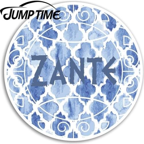 Jump Time for Zante Greece Cool Vinyl Stickers Travel Sticker Laptop Luggage Decal Rear Windshield Waterproof Car Accessories