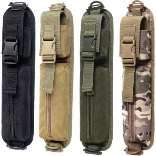 2PCS Tactical Molle Shoulder Strap Sundries Bags Outdoor Camping Hunting EDC Kits Tools Bag Backpack Key Flashlight Pouch