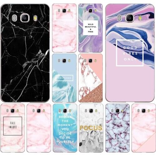 211FG Marble Mobile Soft Silicone Tpu Cover phone Case for Samsung j3 j5 j7 2016 2017 j330 j2 j6 Plus 2018