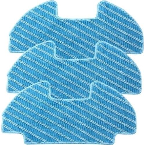 3pcs Mop Cloth for Midea VCR08 MR09 MR07 I5 Robotic Vacuum Cleaner Spare Parts Accessories Cleaning Cloth Replacement