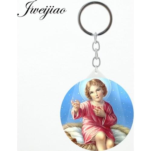 JWEIJIAO The Birth of the World Classic Painting Venus keychains Makeup mirrors mother and son Round Tools mirror MY01