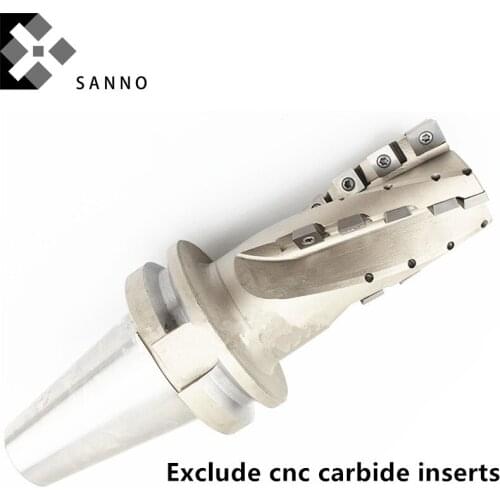 BT50-BMC whole type roughing milling cutter holder indexable screws thread mills tools bar