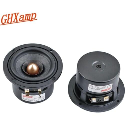 HIFI 3 Inch Full Range Speaker 4OHM 30W Tweeter Mid Woofer 2Way Loudspeakers Bullet Wool Fiber Cone For PC TV Audio Unit 2PCS