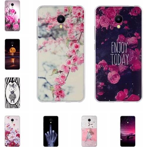 For Meizu M5c Case Fundas Thin Silicone Cover For Meizu A5 Protective Shell For Meizu Charm Blue A5 Phone Case 5.0 inch Cover