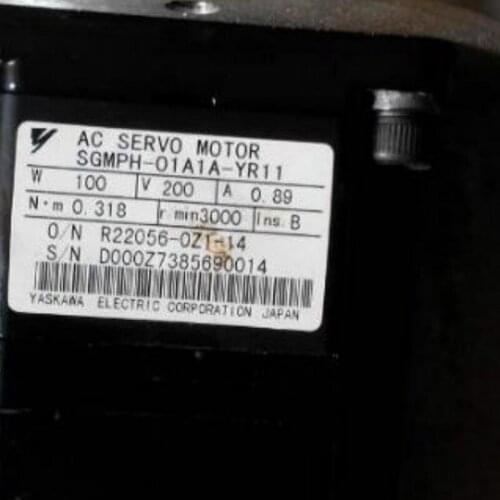 Used Tested Working SGMPH-01A1A-YR11 AC SERVO MOTOR