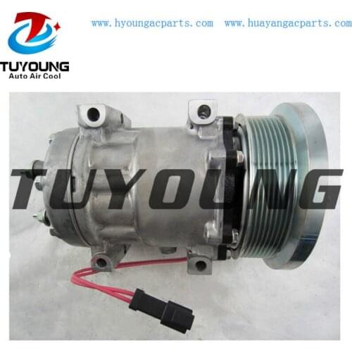 Air Conditioning Compressor Cooling Pump SD7H15 for CATERPILLAR Case IH Tractor New Holland 3201291 3389100 472-0559 320-1291
