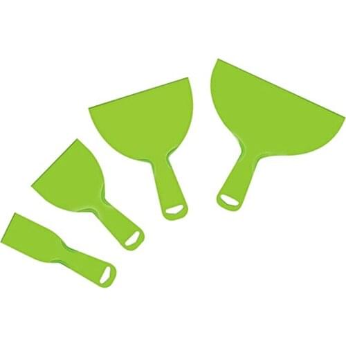 Hot 4-Piece Mortar Knife, Flexible Plastic Paint Scraper Tool, Used for Scraper, Wallpaper Scraper, Scraper, Sprinkler Tool