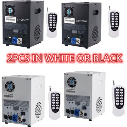 Sparkular machine 600W multi function remote white or black case xlr powercon dmx cold firewroks equipment
