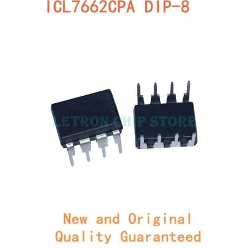 10PCS ICL7662CPA DIP8 ICL7662 DIP-8 7662CPA DIP new and original IC Chipset