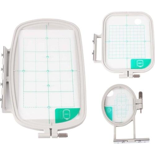 Sewing Machine Embroidery Frame Accessories Hoop Set Needlework Stitch Tools Supplies Craft Cross For Brother Multi Function