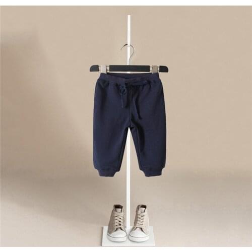 Baby Boy Clothing Trousers Sports Anti-mosquito Pants Summer Baby Boys Cotton Pants Loose Black Gray Red Elastic Band Pants