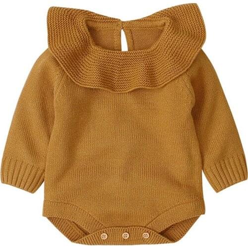 Autumn Newborn Clothing Princess Baby Body Rompers Clothing Babies Toddler Clothes Knitted Costume Onesie Kids Jumpsuit Infant