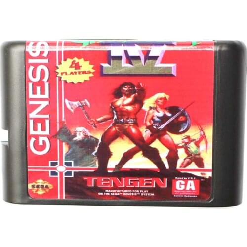 Gauntlet IV 16 bit MD Game Card For Sega Mega Drive For SEGA Genesis