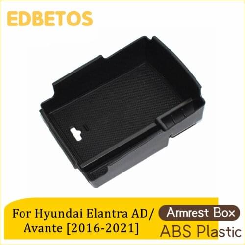 Armrest Center Console Organizer Tray Compatible For Hyundai Elantra AD/Avante Blazer Accessories Storage Box