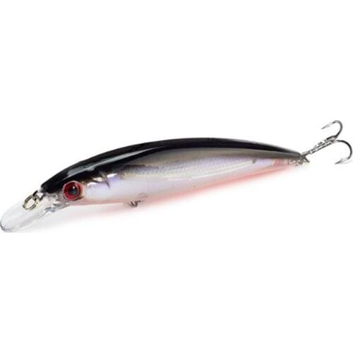 1Pcs High Quality Minnow Fishing Lure Laser 11cm 13.6g Artificial Hard Bait Bass Pike Wobblers Fishing Tackle 10 Colors