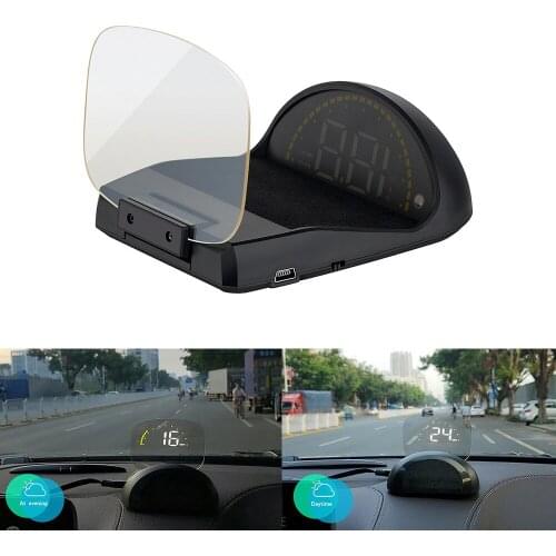 HUD OBD2 Car Clear Projector On Car Glass Auto On-Board Computer Diagnostic Tool Head Up Display Smart Gadgets