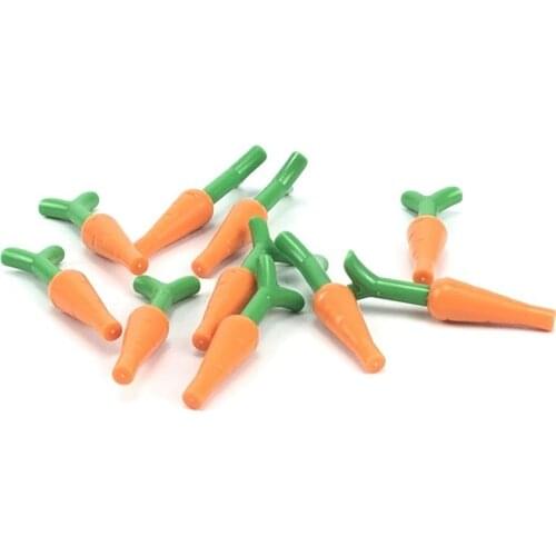 City Series 10PCS MOC Parts Childrens Educational Gifts Block Birthday Present Building Blocks DIY Model Toys Carrots Cities