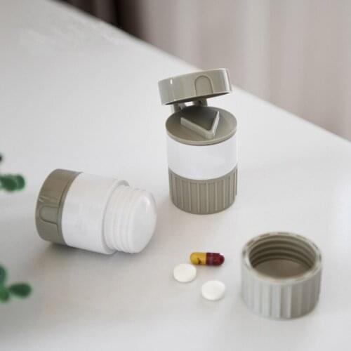 Pill Pulverizer Tablet Grinder Medicine Cutter Crusher & Storage Box Crush Medicine Specially Designed Pill Crusher Grinder 1pc