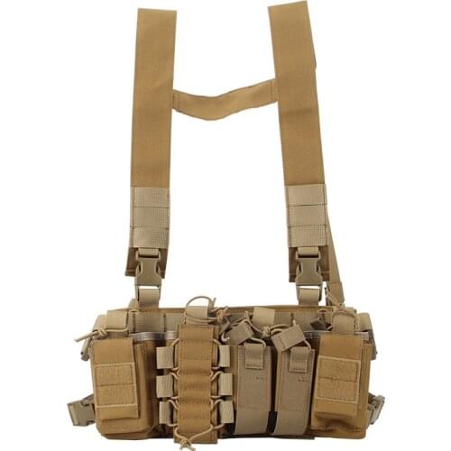Tactical Military Vest With Pockets Mens Working Chest Rig Gear Accessories Belt Bag Pouches Equipment Clothing For Hunting