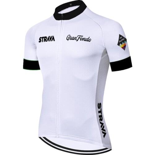 2021 STRAVA Cycling Jersey Summer Bike Clothing Bicycle abbigliamento ciclismo estivo 2020 uomo Sportswear Maillot