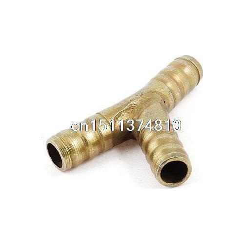 10.3mm x 7.8mm Tube Y Shaped 3-Way Cars Fuel Air Hose Joiner Adapter
