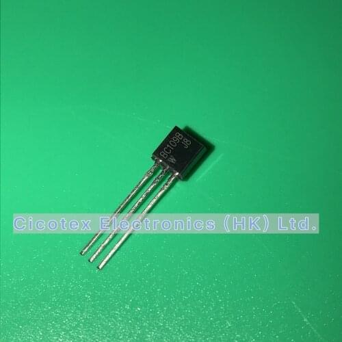 10pcs/lot BC109B TO92 BC 109B NPN SILICON PLANAR EPITAXIAL TRANSISTORS BC109-B BC1098