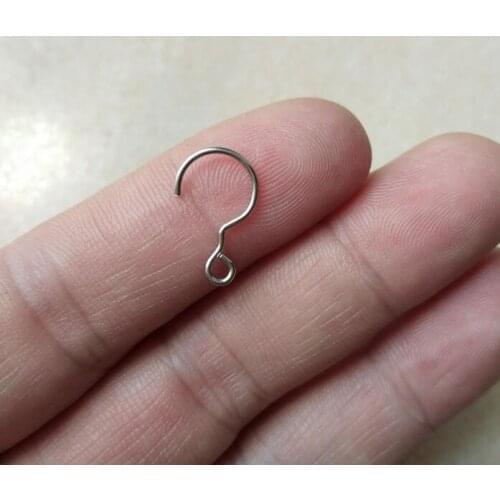 Camal 100pcs 16*9mm Chrome Metal S Hook Hanger Connector for Crystal Prisms Chandelier Wedding Party Christmas Tree Ornament DIY