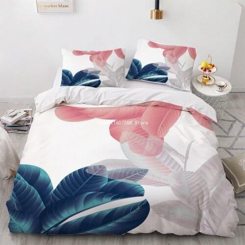 Ink Painting Flowers Bedding Sets Bed Linens Simple Duvet Cover Sets Quilt Covers Pillow Shams Bedclothes De Art Home Textile
