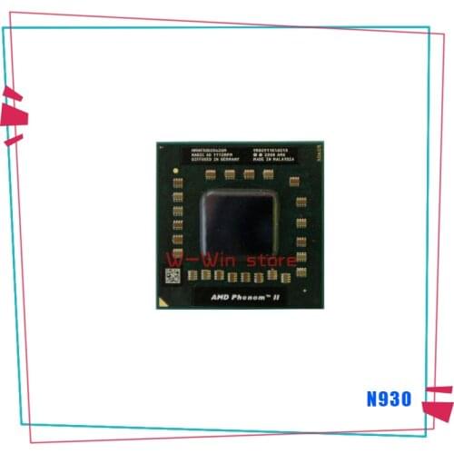 AMD Phenom II Quad-Core Mobile N930 2.0 GHz Quad-Core Quad-Thread CPU Processor HMN930DCR42GM Socket S1