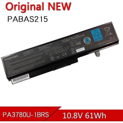PA3780U-1BRS NEW Original PABAS215 Laptop Battery For Toshiba Portege T130 Satellite T110D T135 Pro T110 T115 T112 T132 Series
