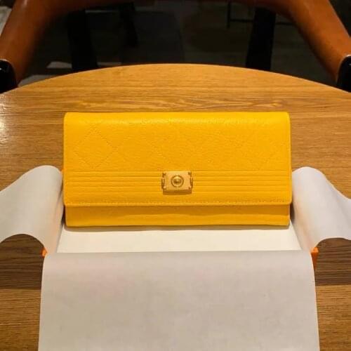 Simple and fashionable top layer leather wallet