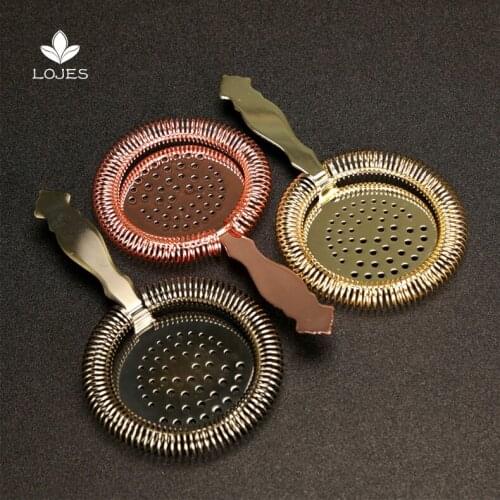 Sprung Bar Cocktail Strainer 304 Stainless Steel Deluxe Strainer Bar Strainer Hot Sale Bar Tool