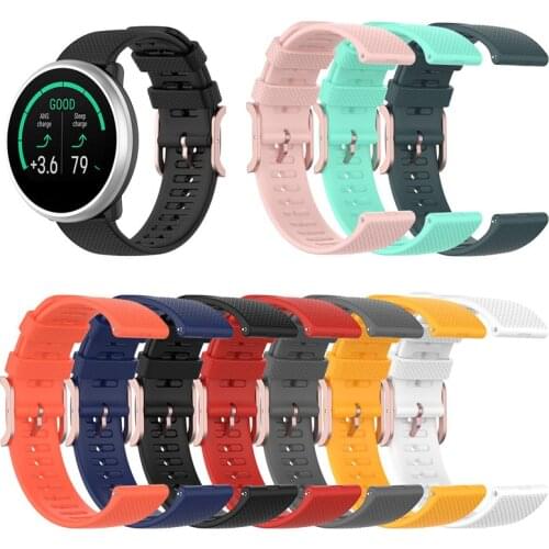 20mm 22mm Soft Silicone Bands For Samsung Galaxy Watch Active / Active 2/ Pebble Time/Amazfit Bip/GTR/Gizmo Watch