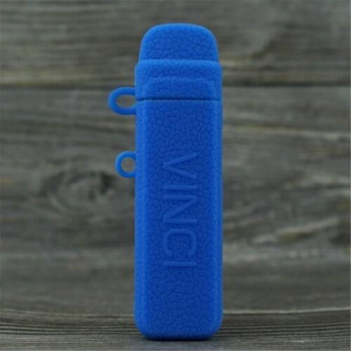 Protective Silicone Case for New Voopoo Vinci Pod 15W 800mAh Texture Cover Rubber Sleeve Wrap Skin Soft Shell Leather 1pcs