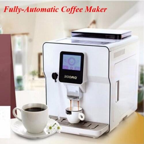 1.7L Fully Automatic Coffee Maker Touch Screen Cappucinno Latte Espresso Coffee Cafe Machine