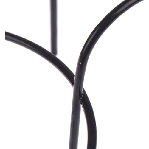 1PCS Garden Supplies Hanging Plant Iron Racks Balcony Round Flower Pot Rack Railing Fence Outdoor