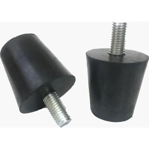 1Pcs Black Rubber Adjustable Feet Pad Screw M6 M8 M10 Chairs Furniture Leg Table Leveling Feet Pad Screw Anti-skid
