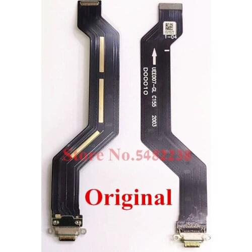 100% Original USB Charging Dock Port Flex cable For Oneplus 8 pro 8P 1+8Pro Charger plug board Connector Replacement parts