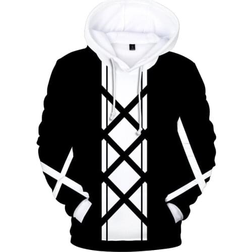 Fashion 13 Team Leader Anime Bleach Ichigo Kurosaki 3D Print Hoodies Sweatshirts Boys/Girls Long Sleeve Hoodie Casual Pullovers