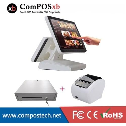 15 touch touch screen monitor cash register all in one pc pos machine point of sale system