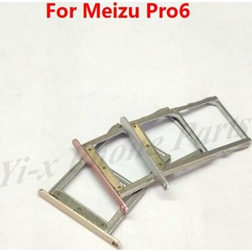50PCS/lot Card Tray Holder Replacement Part For MeiZu Pro6 Pro 6 Mx6 pro