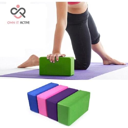 EVA Yoga Blocks Bricks Foaming Home Exercise Fitness Health Gym Practice Tool 23*15*7.5 M021