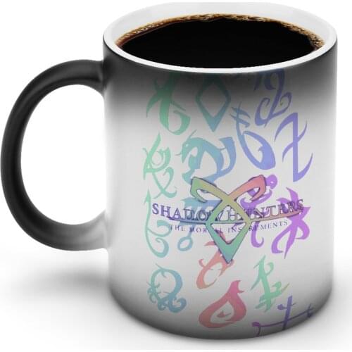 Shadowhunters Mug Modern Pottery Mug Hot Chocolate That Changes Color Creative Cups