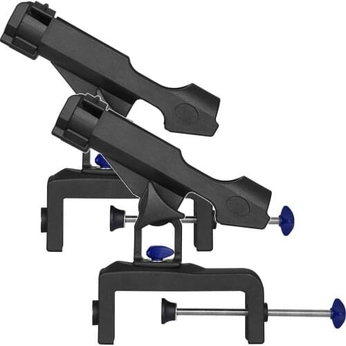 Inflatable boat accessory dinghy raft fishing tool rod holder device pole pvc board kayak fixer fix pole mount angle Bracket