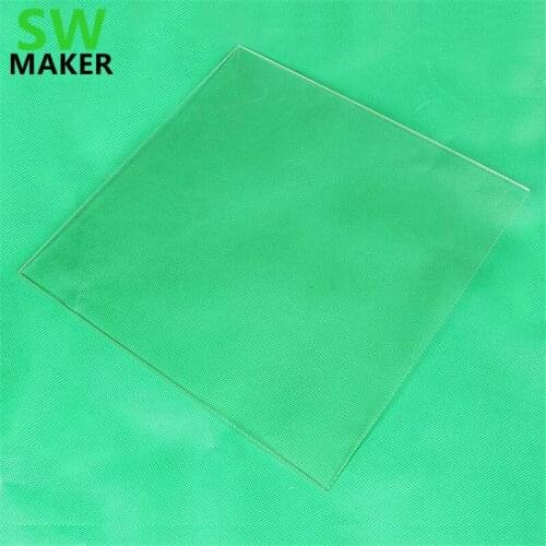 140*150*3mm 3D printer parts Print Table Borosilicate Glass plate for UP RepRap Prusa Rostock heating bed Boro Bed Plate