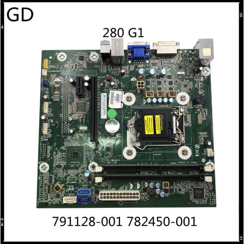 GD For HP 280 G1 Desktop Motherboard FX-ISB-8X-3 791128-001 791128-501 791128-601 782450-001 LG1150 Full Tested Fast Shipping