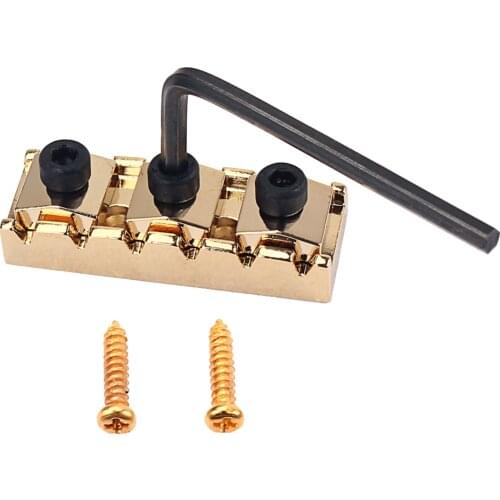 Guitar String Lock Nut with Mounting Screw And Key, Accessories