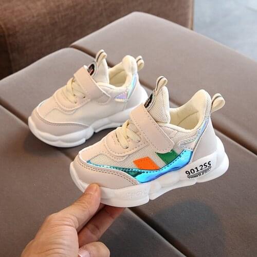 Kids Sneakers Childrens Sports Shoes New 2020 Spring Boys Girls Mesh Shoes Cute Baby Toddler Casual Shoes 1 2 3 4 5 6 years