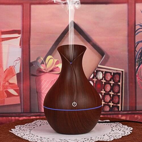 Vase Shape USB Mini Car Air Humidifier Diffuser Quiet Essential Oil Office Home Aroma Mist Air Purifier