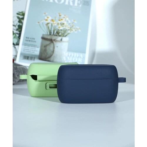 Soft Silicone Earphone Case for Jabra Elite Active 75t Headset Accessories Shockproof Protective Headphones Storage Case